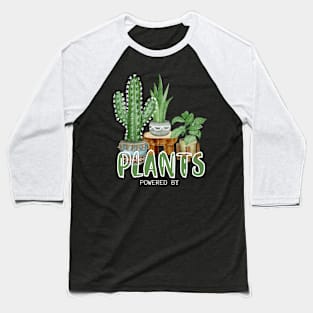 Powered By Plants Baseball T-Shirt